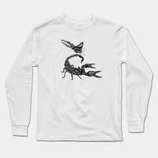 Scorpion Butterfly Long Sleeve T-Shirt